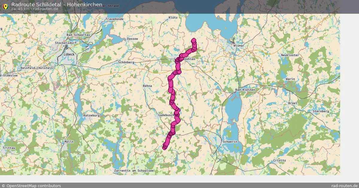 Radtour Schildetal – Hohenkirchen