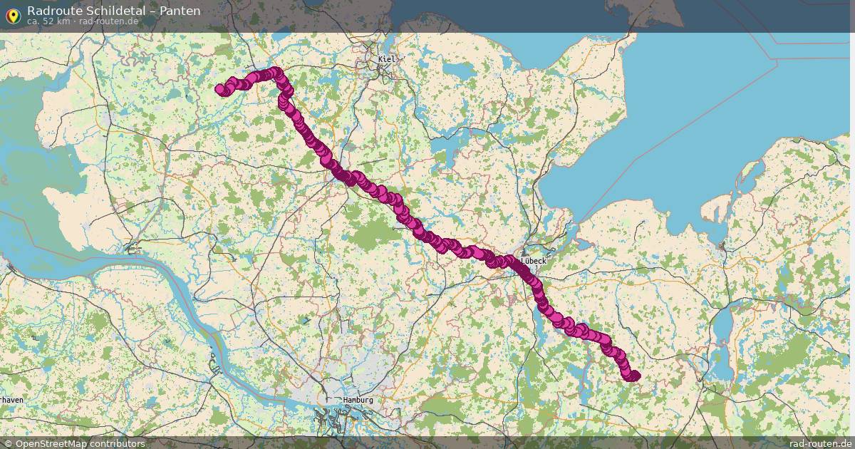 Fahrradroute Schildetal – Brunsmark
