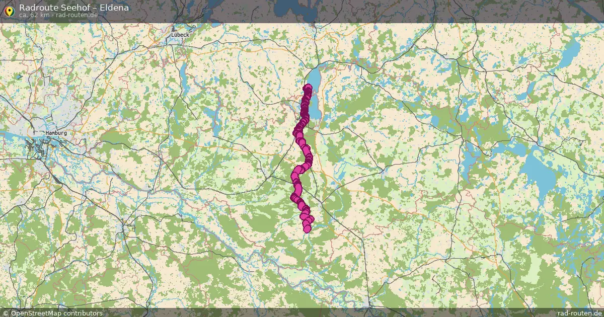 Radtour Seehof – Eldena