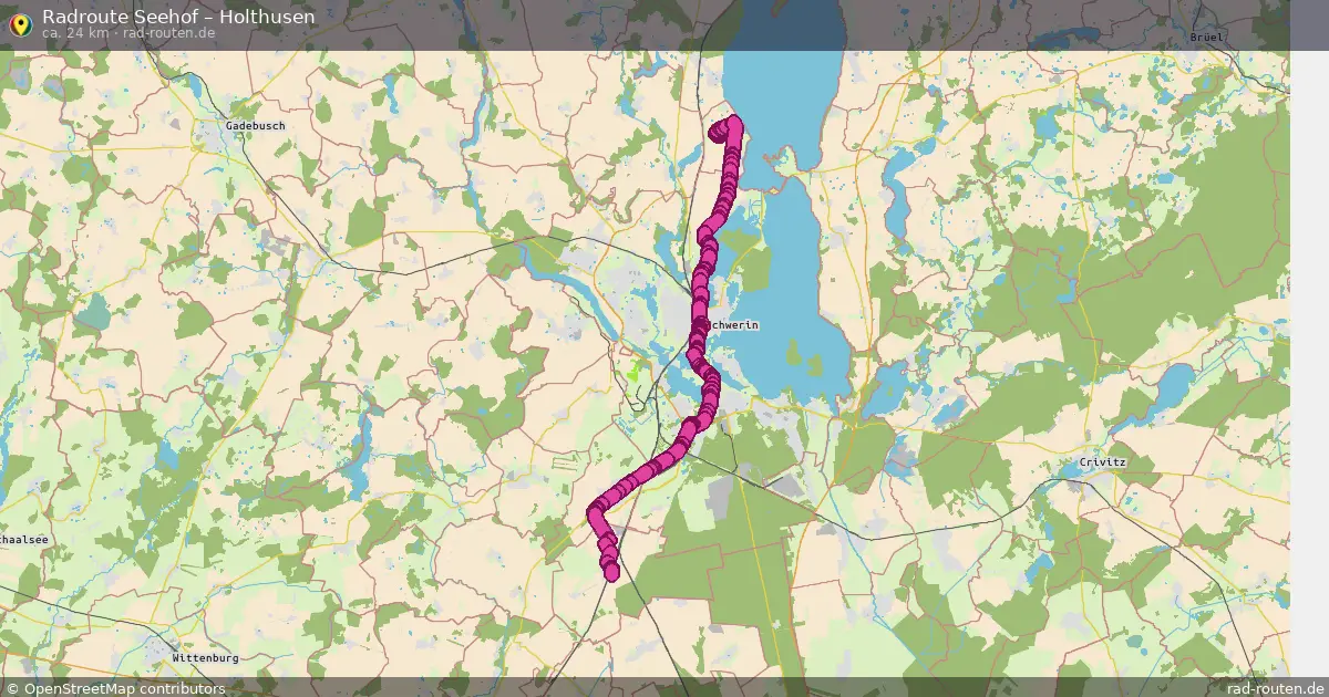Radtour Seehof – Holthusen