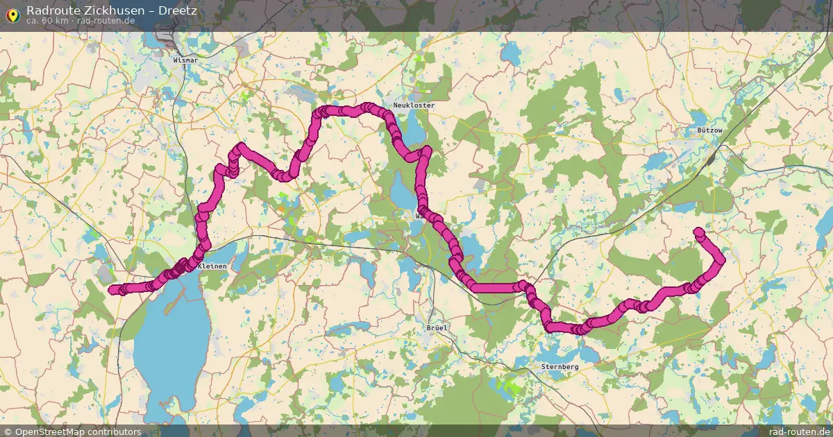 Radtour Zickhusen – Dreetz