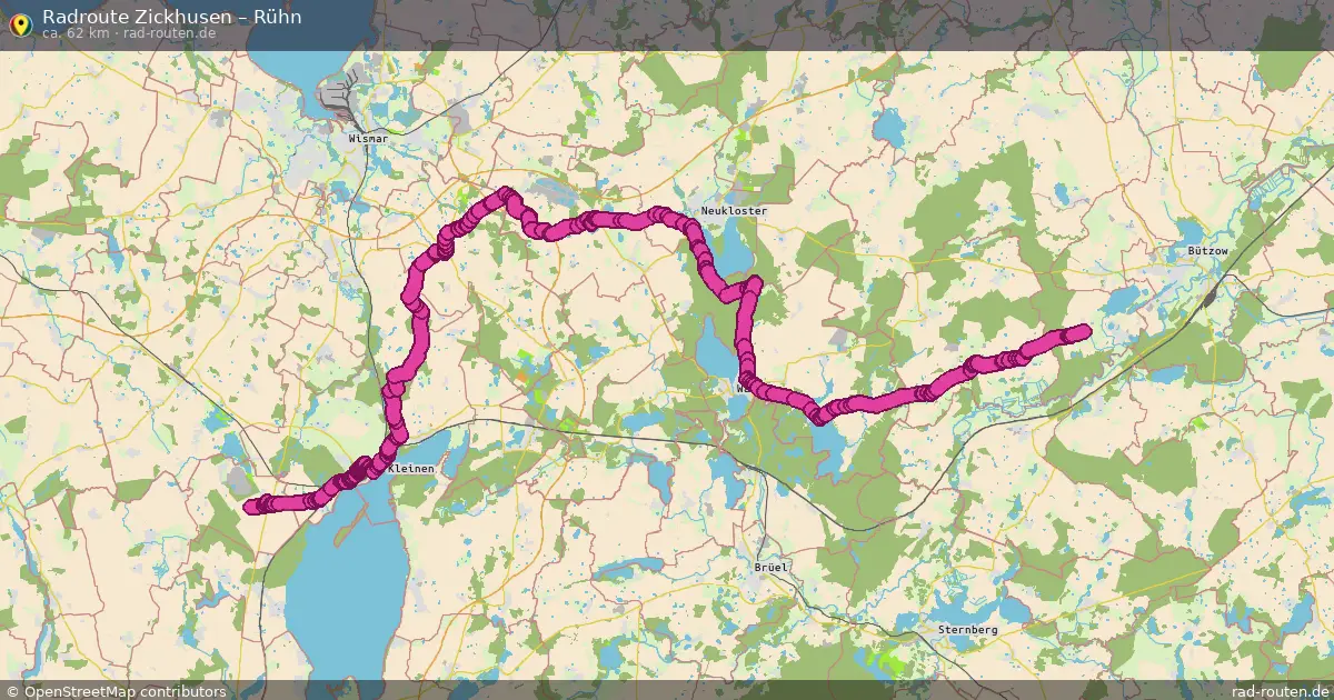 Radtour Zickhusen – Rühn