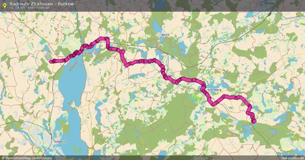 Radtour Zickhusen – Borkow