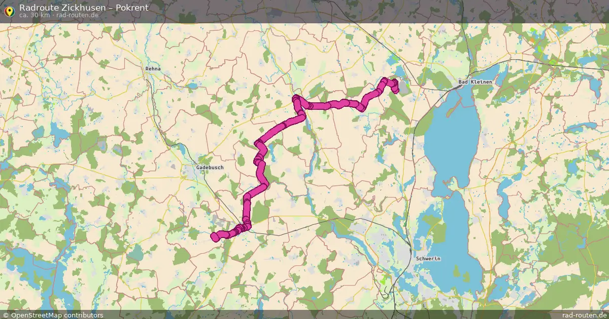 Radtour Zickhusen – Pokrent