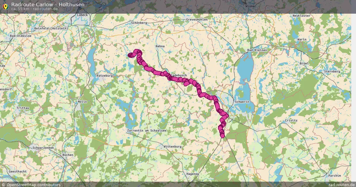 Radtour Carlow – Holthusen