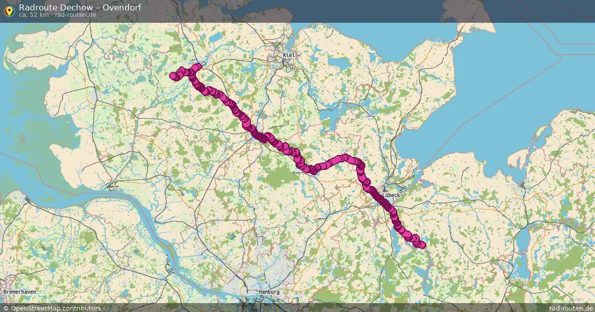 Radtour Dechow – Schwarzenbek