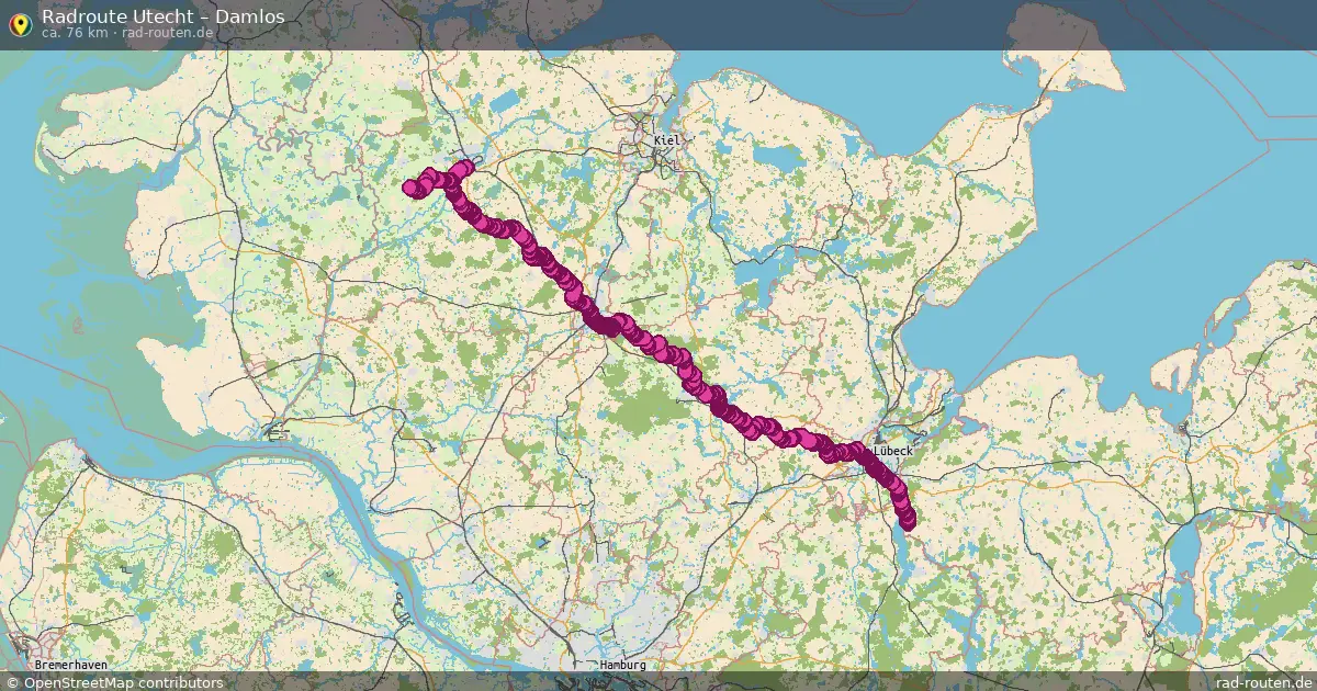 Radtour Utecht – Damlos