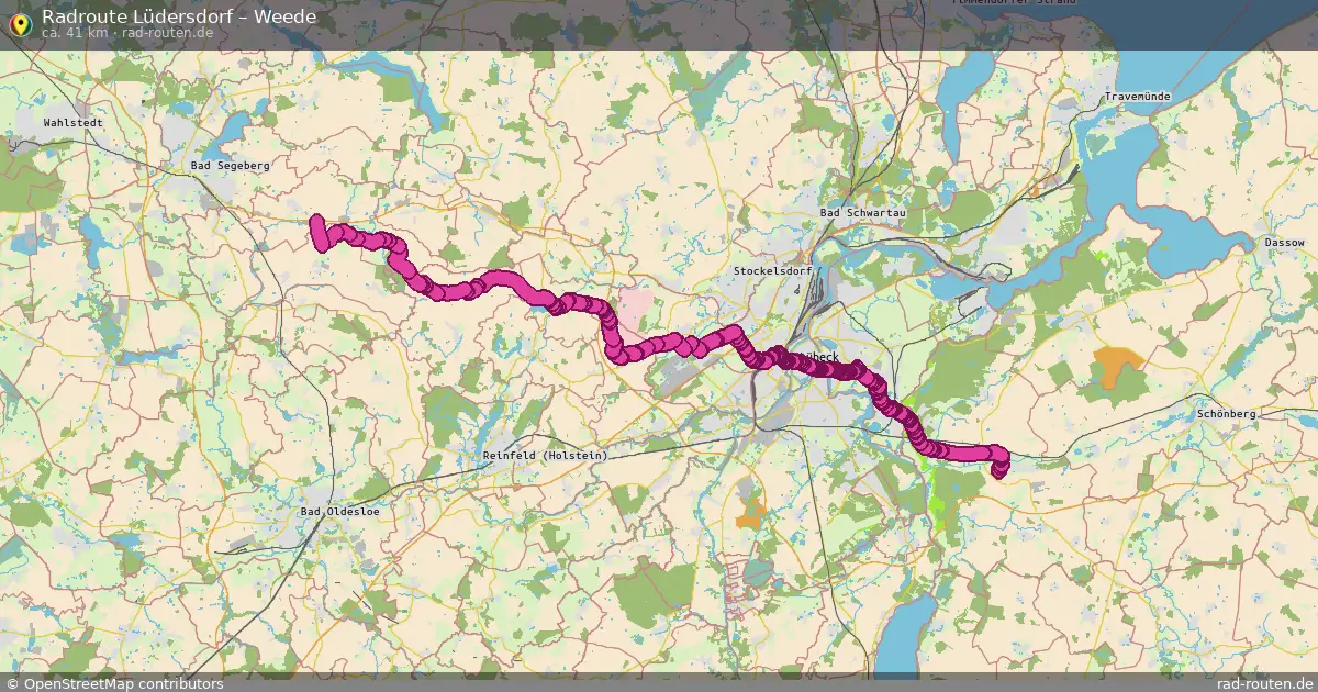 Radtour Lüdersdorf – Weede