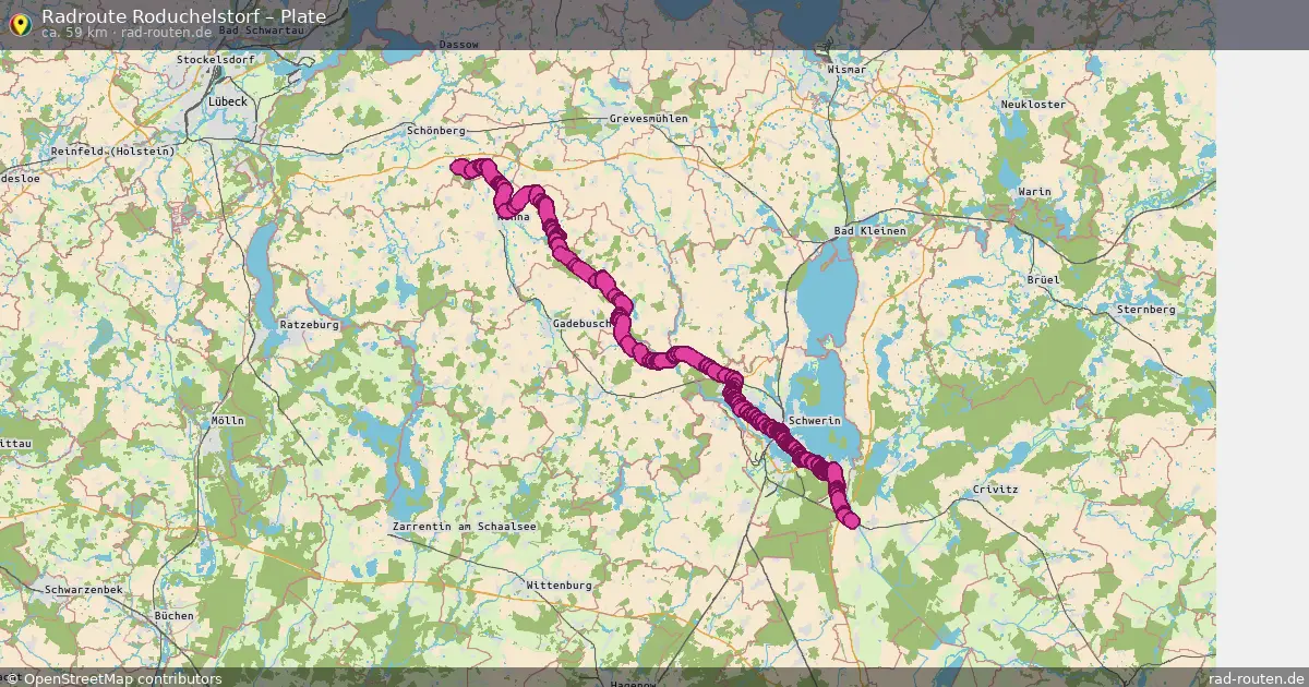 Radtour Roduchelstorf – Plate