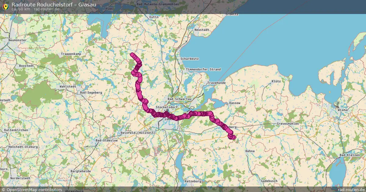 Radtour Roduchelstorf – Glasau
