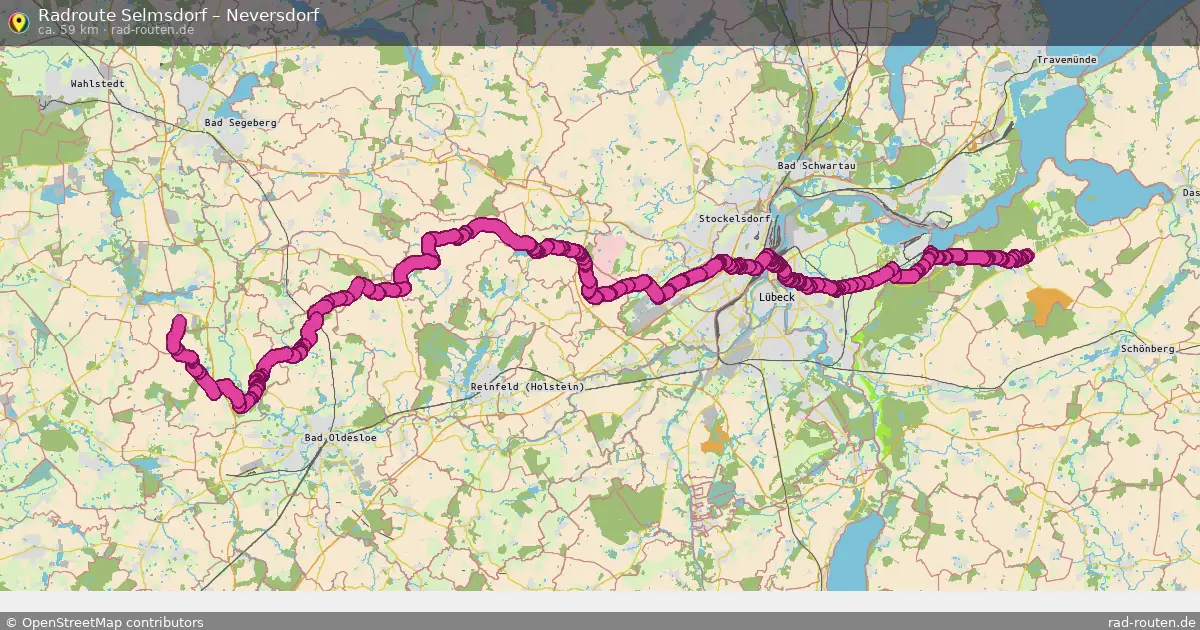 Radtour Selmsdorf – Neversdorf
