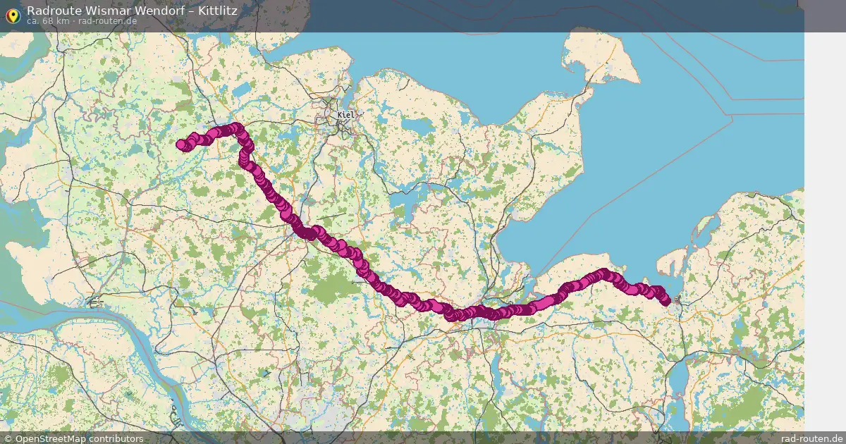 Radtour Wismar Wendorf – Heringsdorf