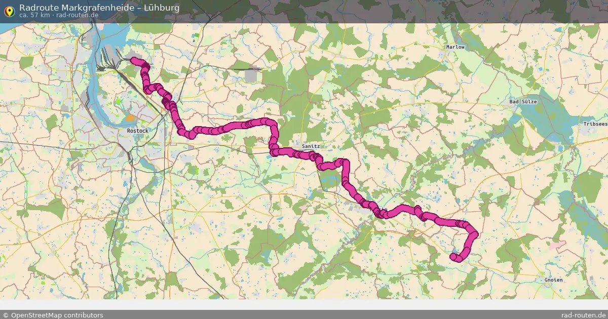Radtour Hinrichsdorf – Lühburg