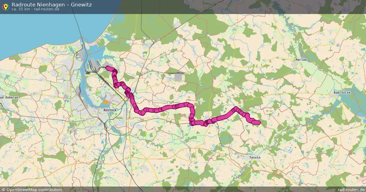 Radtour Hinrichsdorf – Gnewitz