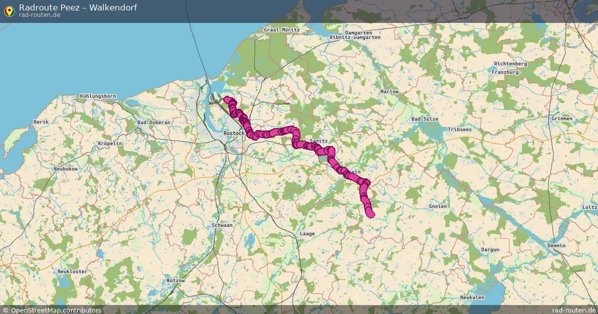 Radtour Hinrichshagen – Walkendorf