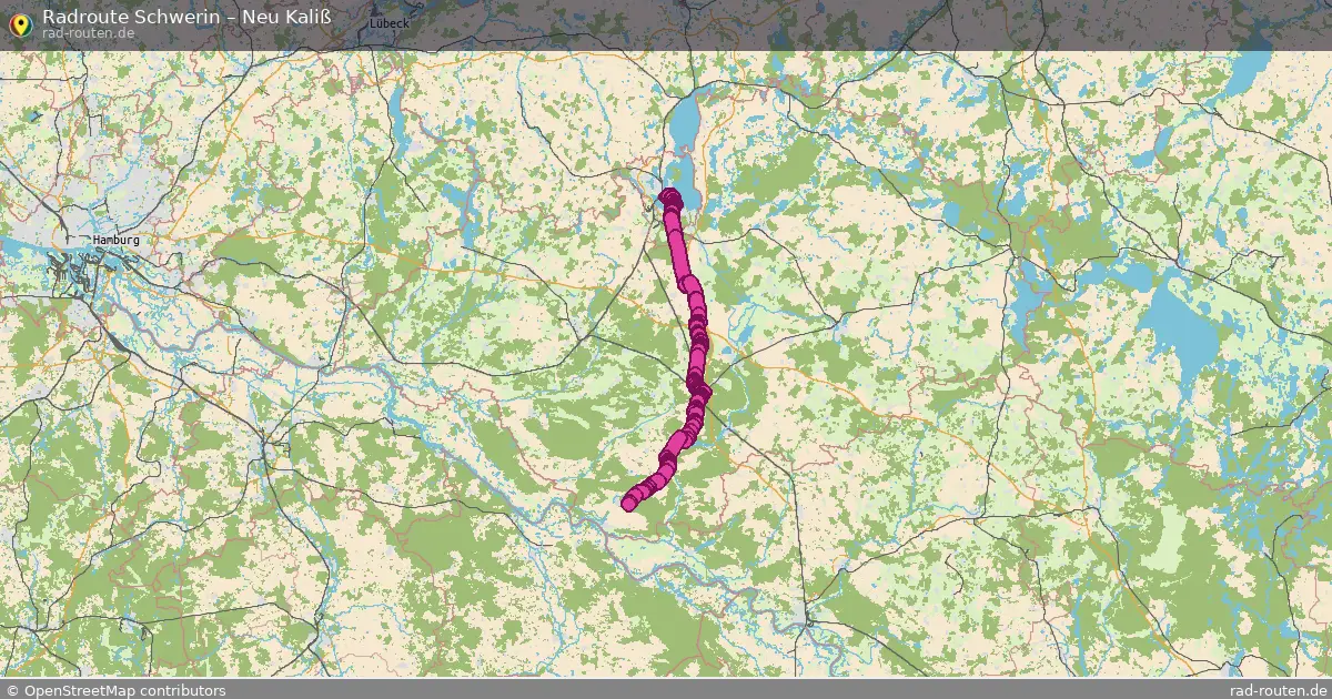 Radtour Schwerin – Neu Kaliß