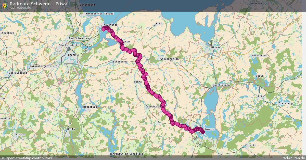 Radtour Schwerin – Priwall