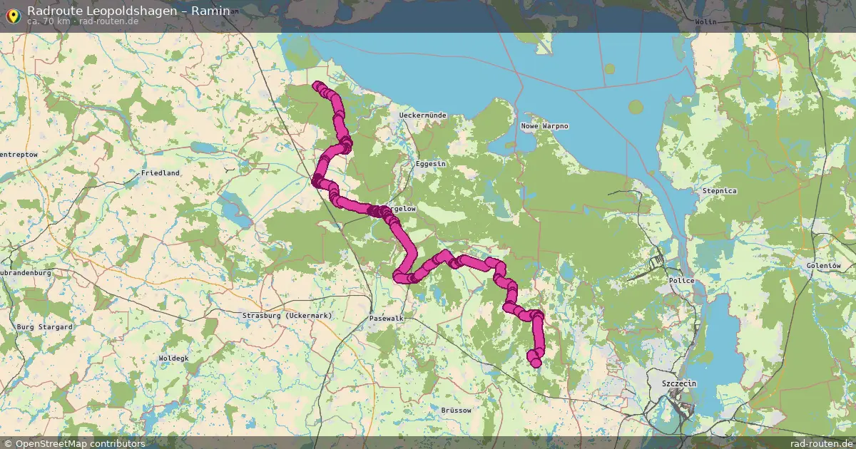 Radtour Leopoldshagen – Ramin