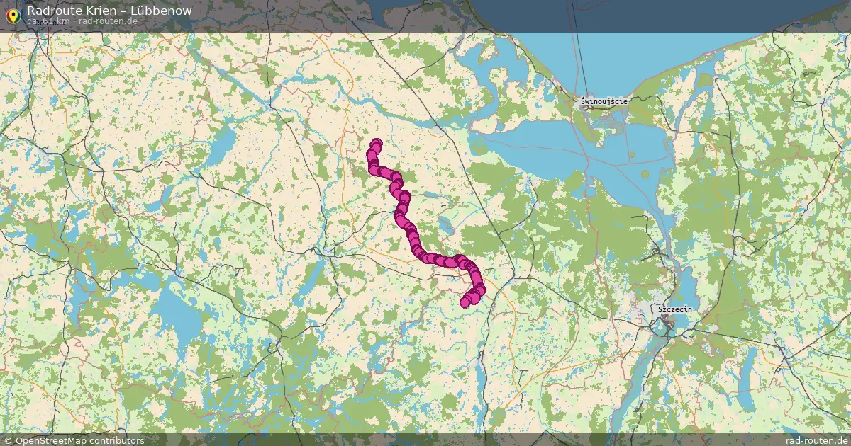 Radtour Krien – Lübbenow
