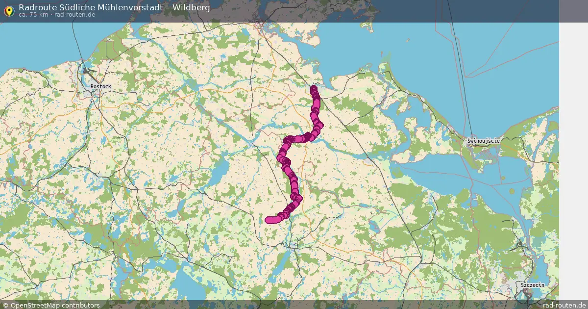 Radtour Südliche Mühlenvorstadt – Wildberg