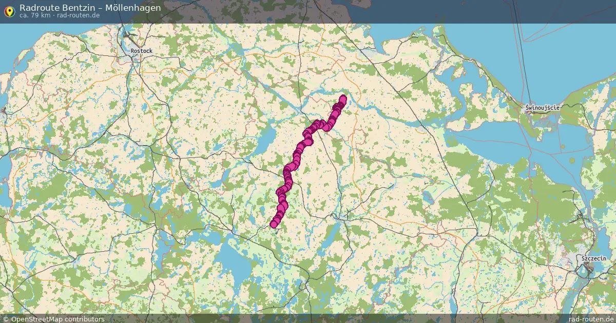 Radtour Bentzin – Möllenhagen