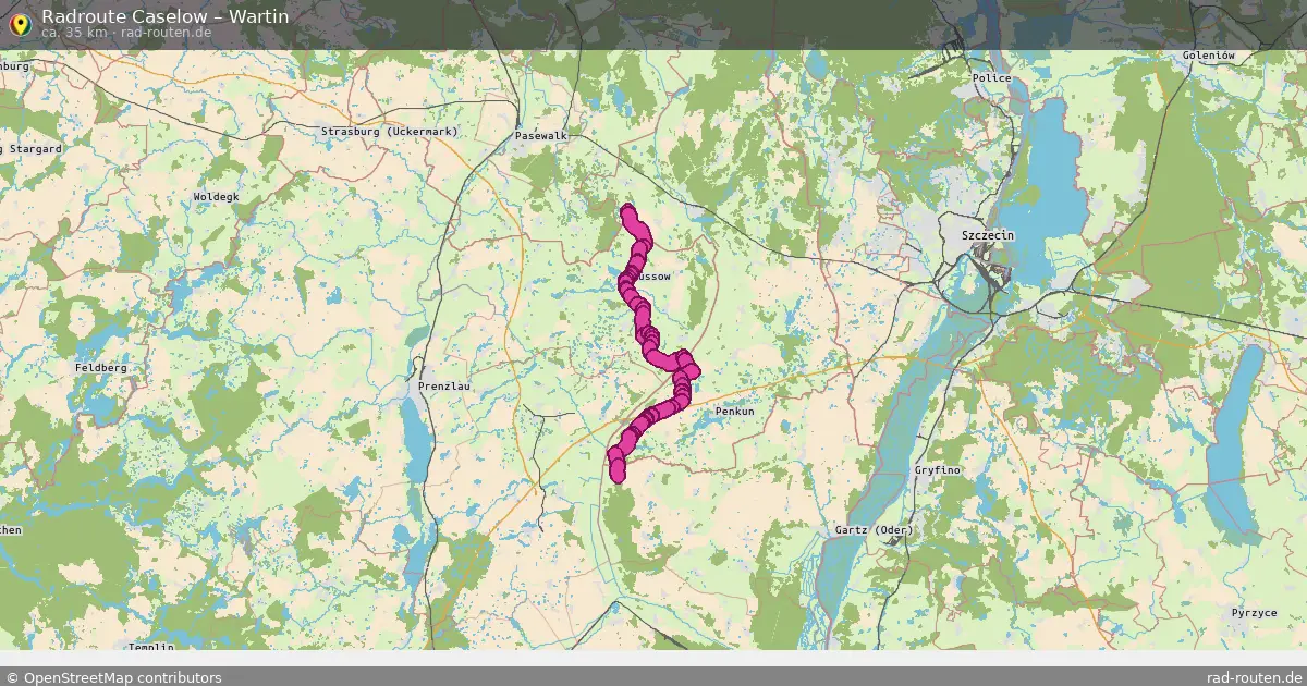 Radtour Caselow – Wartin