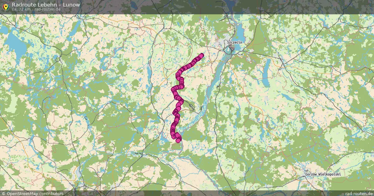 Radtour Lebehn – Lunow