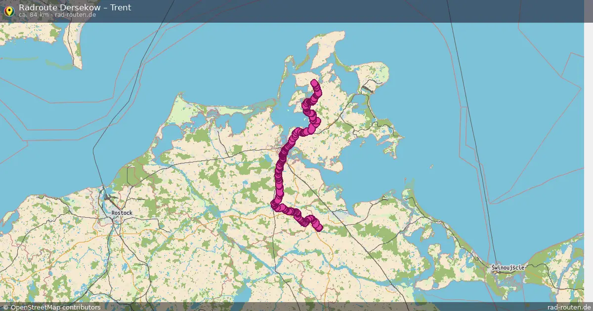 Radtour Dersekow – Trent