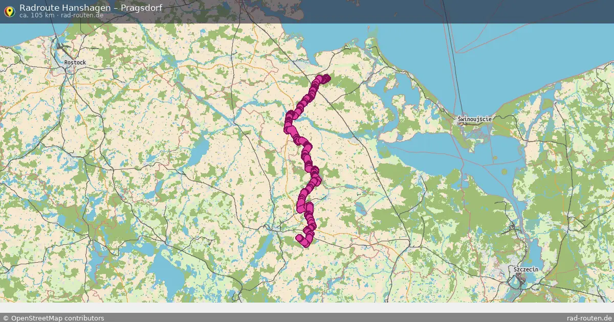 Radtour Hanshagen – Pragsdorf