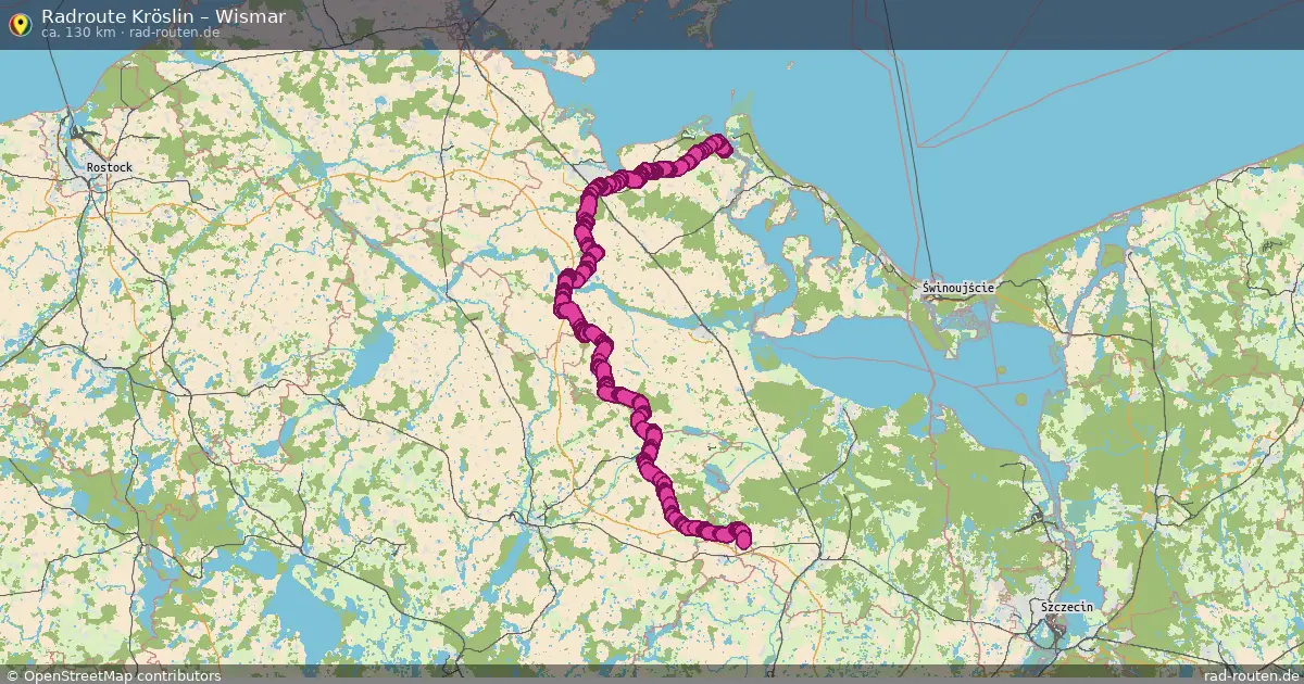 Radtour Kröslin – Wismar