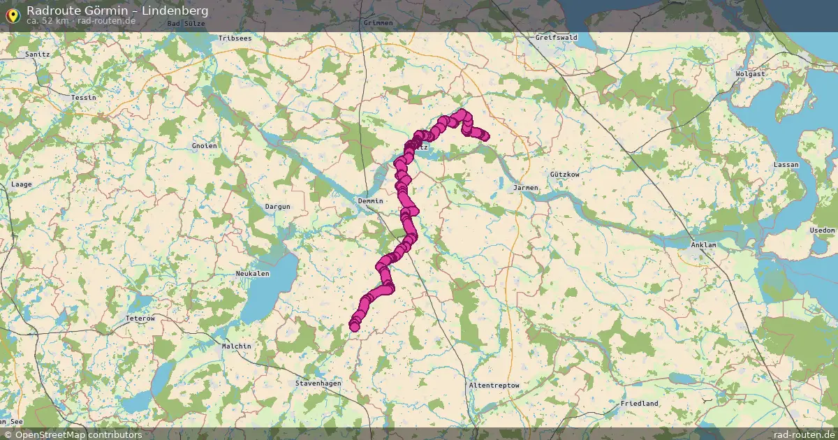 Radtour Görmin – Lindenberg