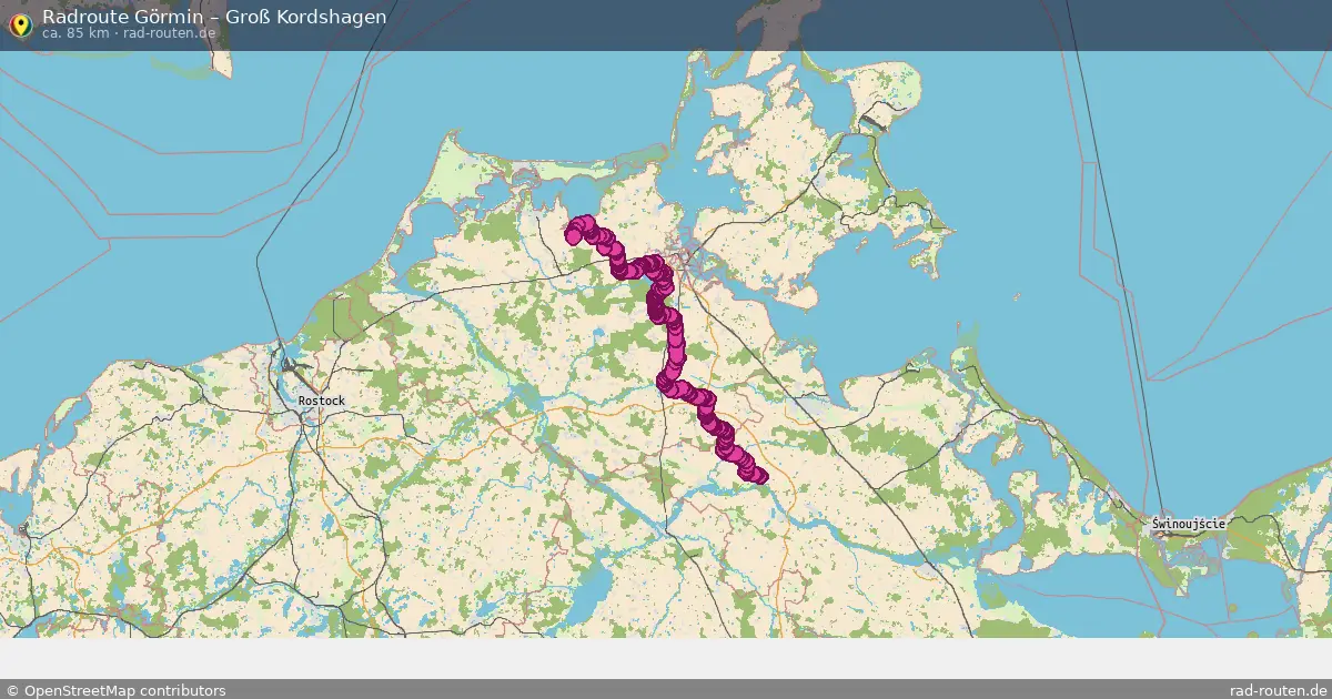 Radtour Görmin – Groß Kordshagen