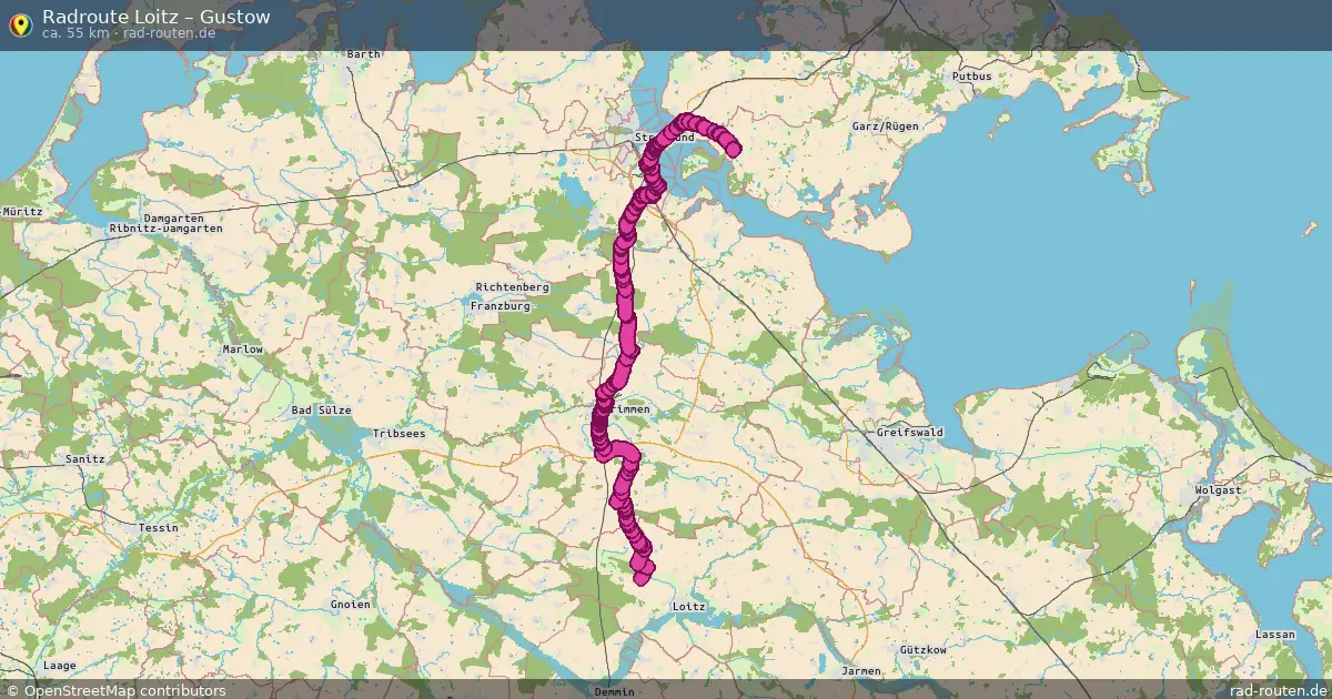 Radtour Loitz – Gustow