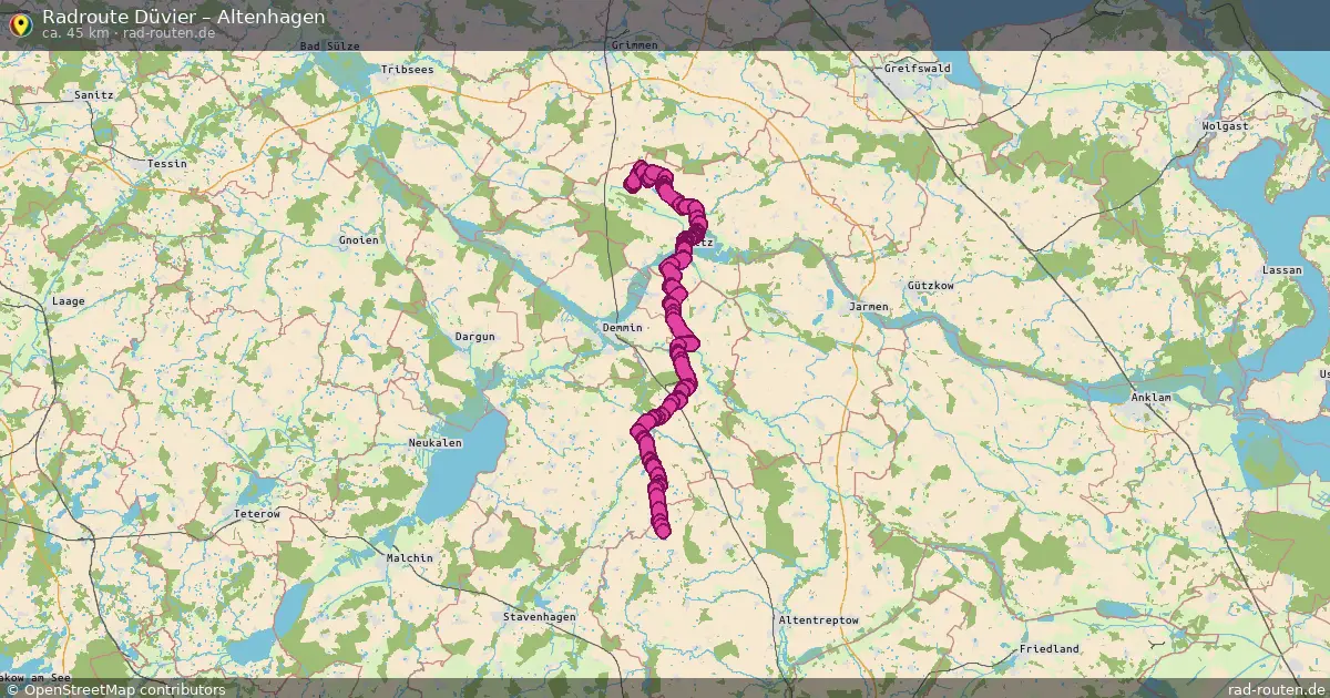 Radtour Düvier – Altenhagen