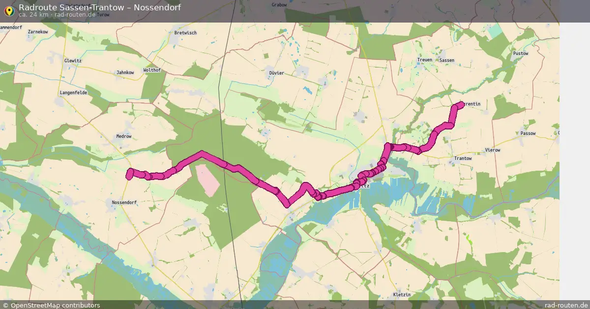 Radtour Sassen-Trantow – Nossendorf