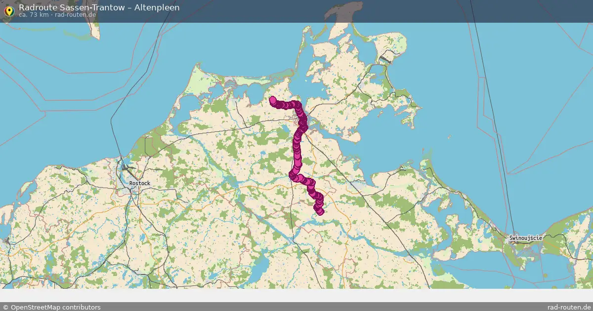 Radtour Sassen-Trantow – Altenpleen