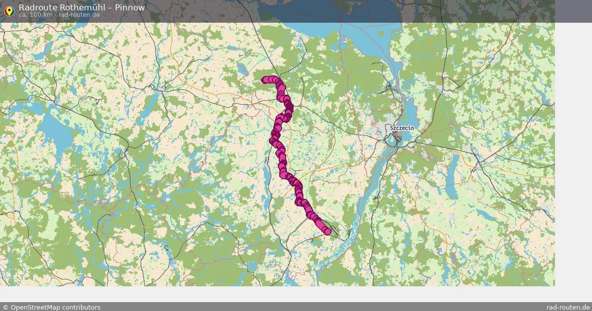 Radtour Rothemühl – Pinnow