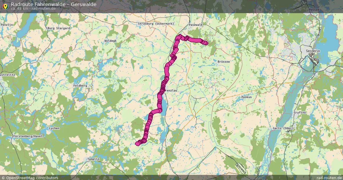 Radtour Fahrenwalde – Gerswalde