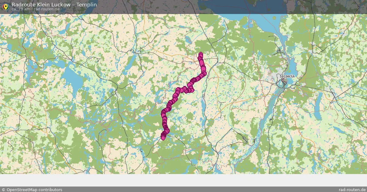 Radtour Klein Luckow – Templin