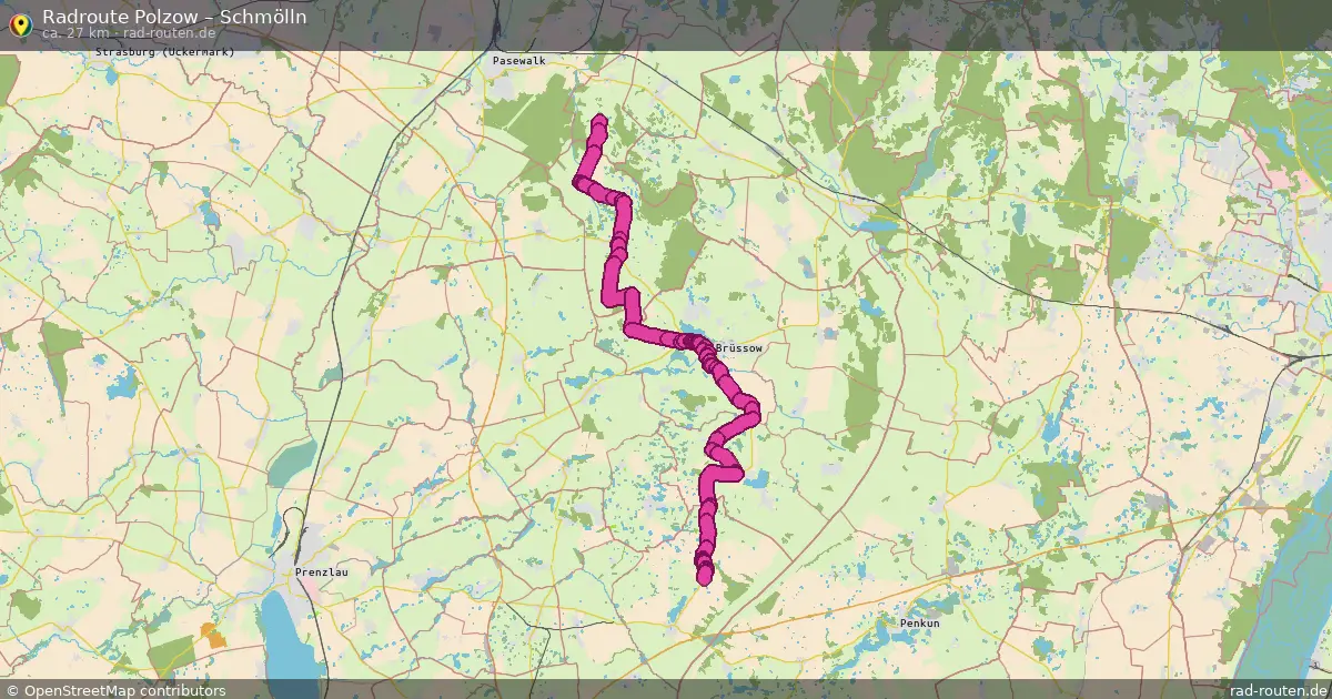 Radtour Polzow – Schmölln