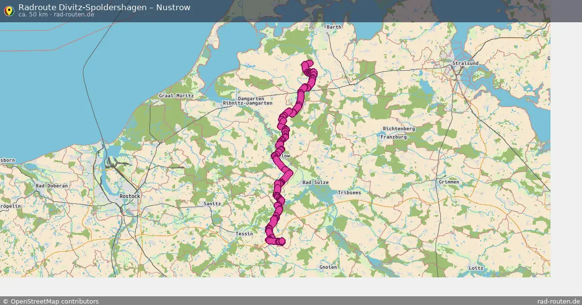 Radtour Divitz-Spoldershagen – Nustrow