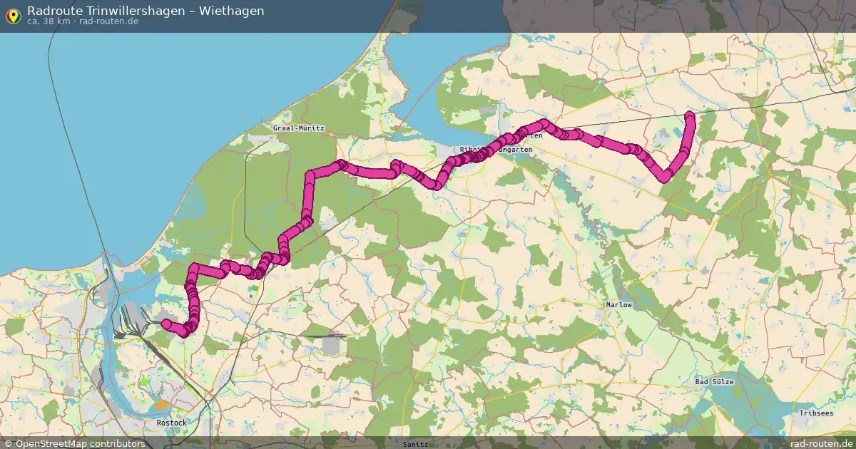 Radtour Trinwillershagen – Wiethagen