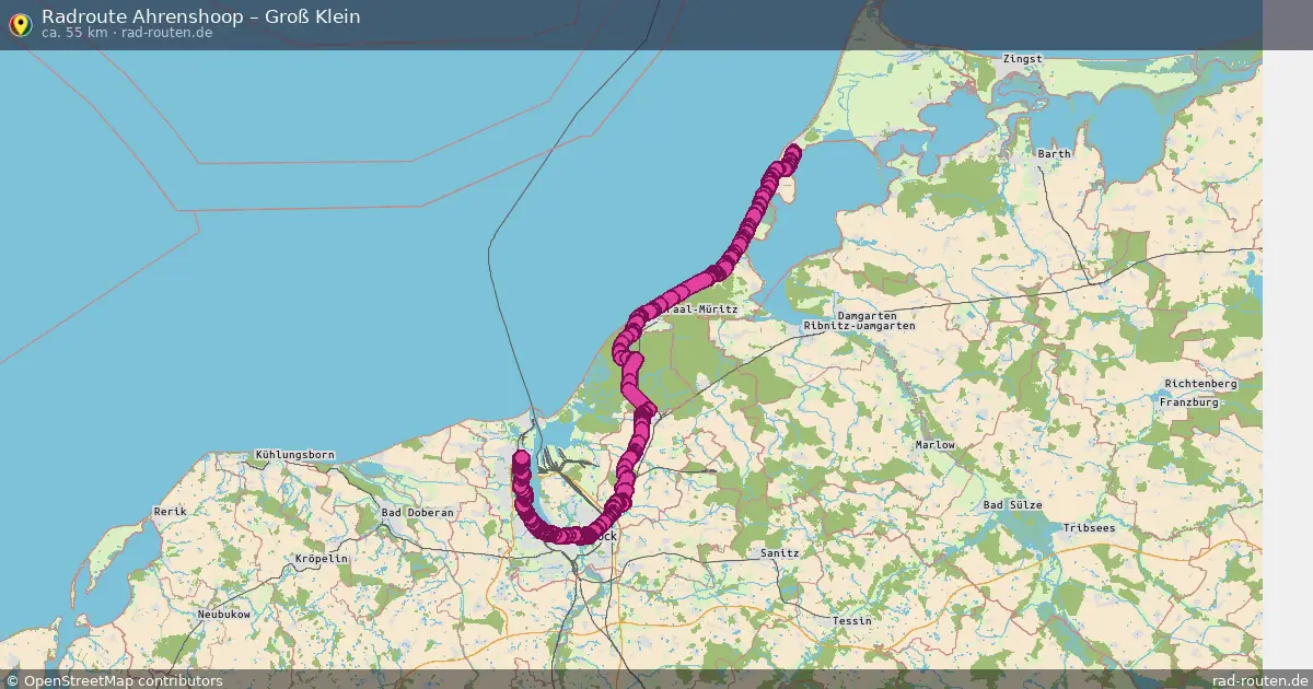 Radtour Ahrenshoop – Groß Klein