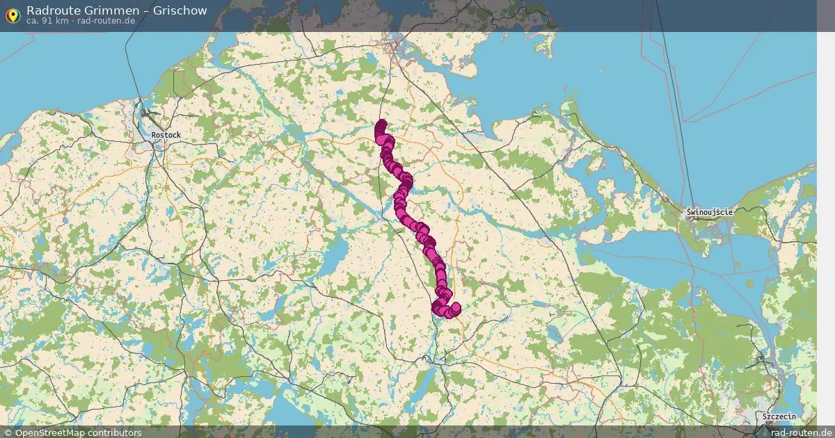 Radtour Grimmen – Grischow