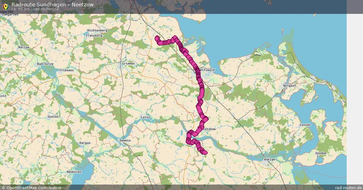 Radtour Sundhagen – Neetzow