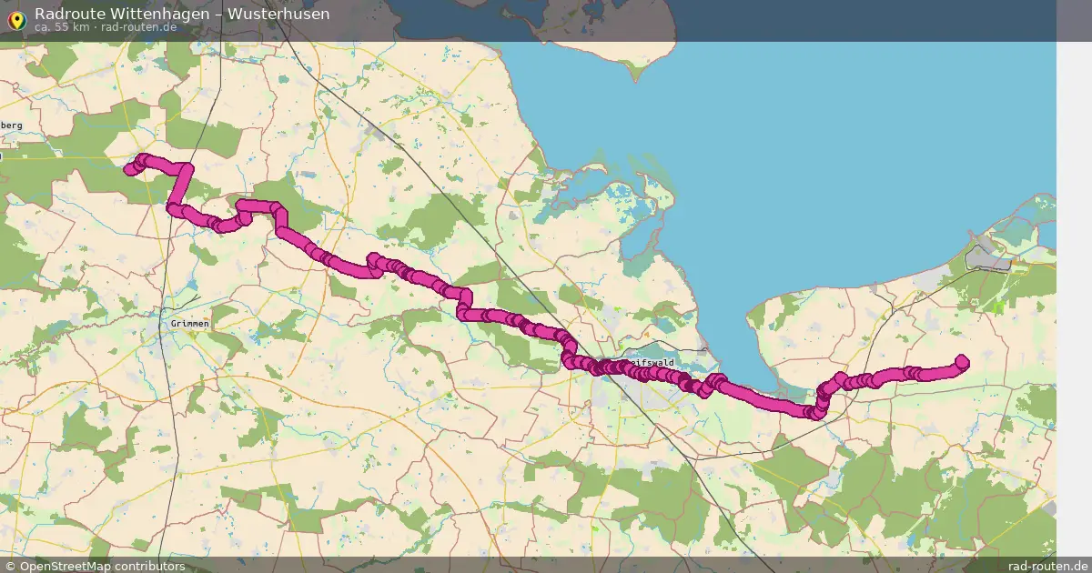 Radtour Wittenhagen – Wusterhusen