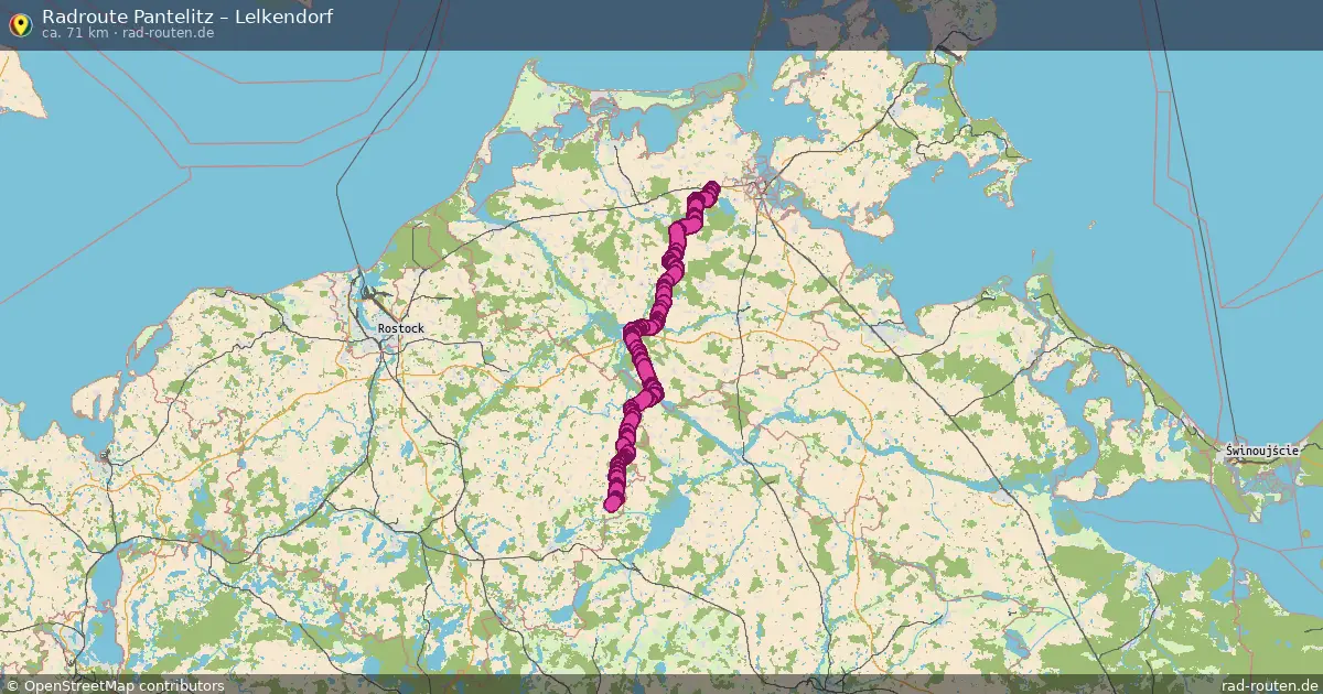 Radtour Pantelitz – Lelkendorf