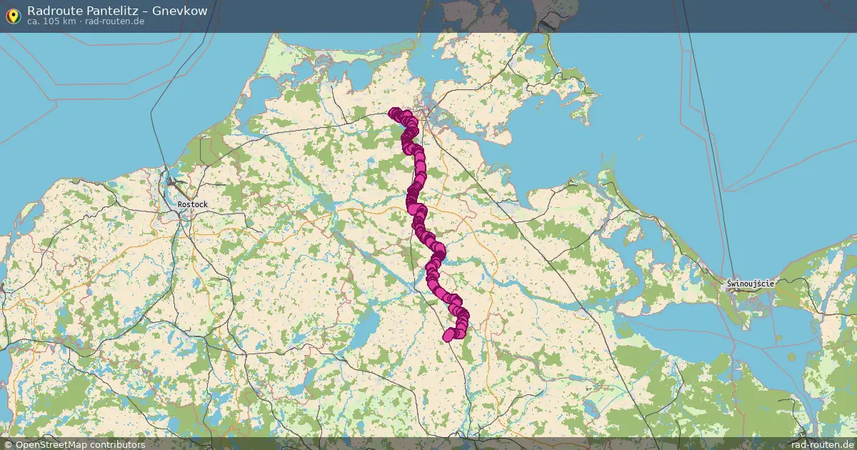 Radtour Pantelitz – Gnevkow