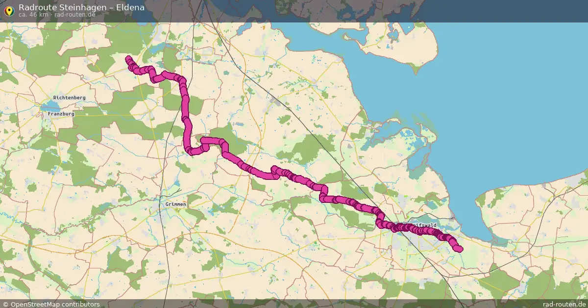 Radtour Steinhagen – Eldena