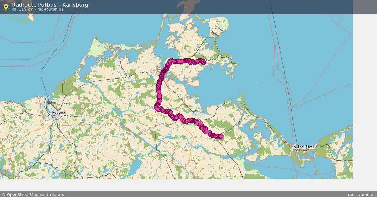 Radtour Putbus – Karlsburg